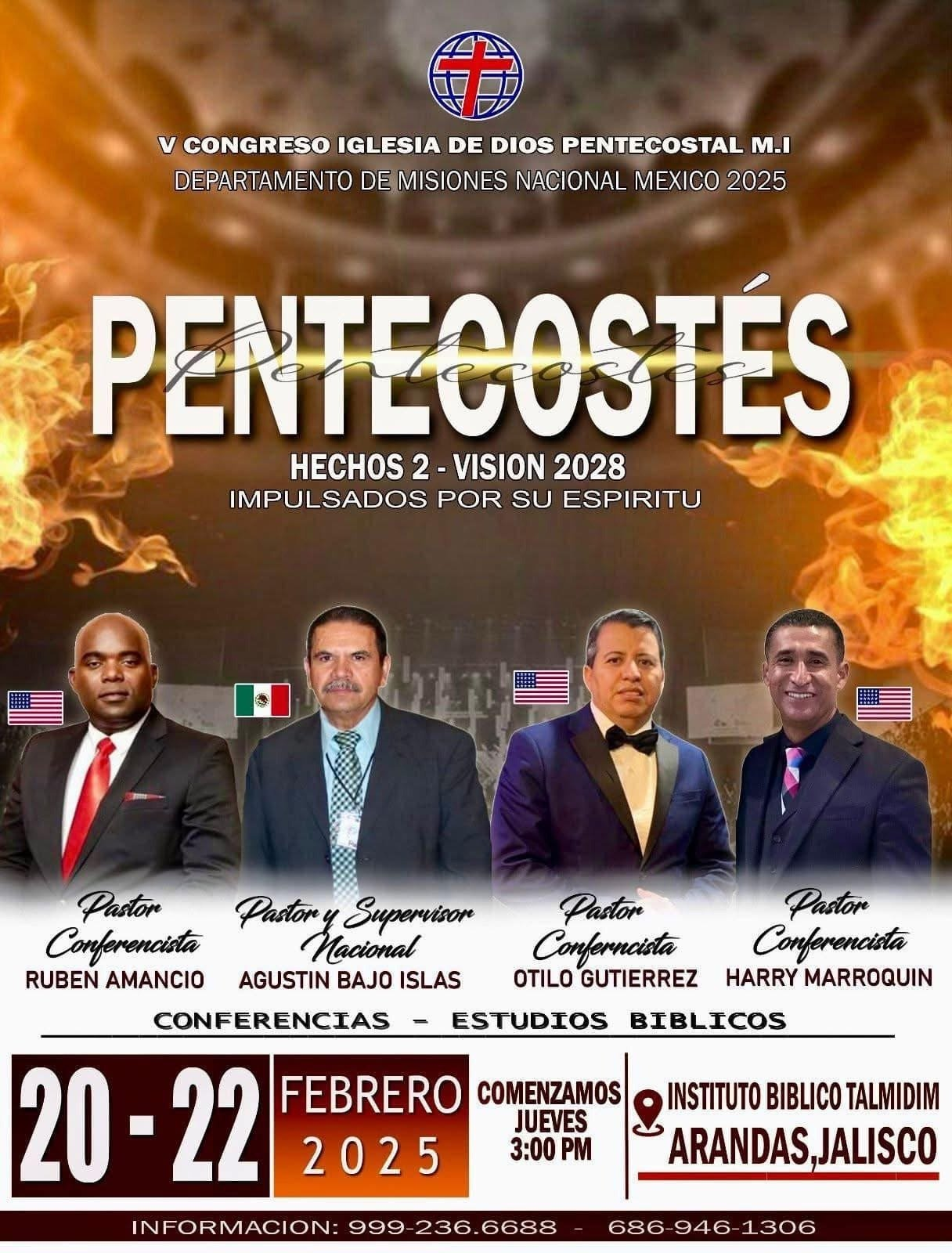 V Congreso Iglesia de Dios Pentecostal MI RNEM